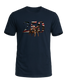America 250 The Spirit of 76 tee, Old Glory Navy, front