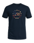 America 250 Betsy Ross tee, Old Glory Navy, front