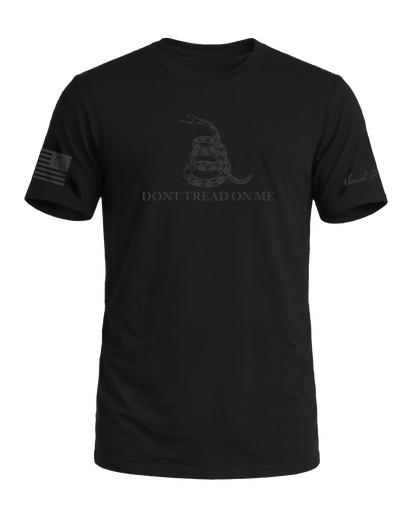 Sacred Honor Never Surrender Don't Tread On Me Tee in Midnight Patriot, American-made