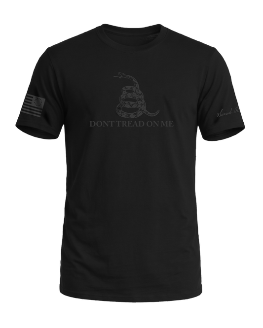 Sacred Honor Never Surrender Don't Tread On Me Tee in Midnight Patriot, American-made