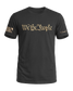 Sacred Honor We The People Weathered Parchment Tee in Gunmetal Grey — American-made