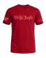 Sacred Honor We The People Weathered Parchment Tee in Valley Forge Red — American-made